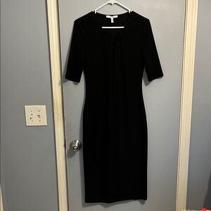 10 Crosby Derek Lam Black Long Sleeve Dress